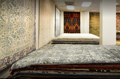 Blue Paisley Fine Rugs